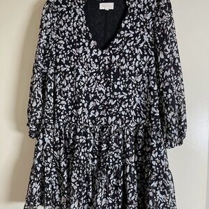 MELLODAY Elegant Black Dress,